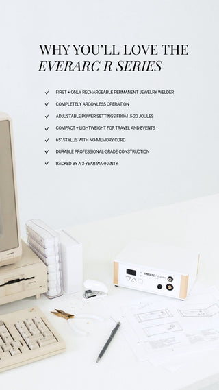 EVERARC™ R Series Rechargeable Permanent Jewelry Welder