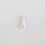 Cowboy Boot - Dangle - Sterling Silver