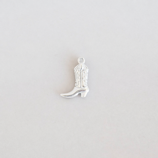 Cowboy Boot - Dangle - Sterling Silver