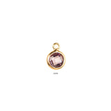Birthstone Dangle Charms - Gold Filled
