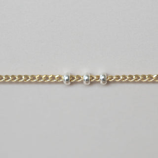 Satellite Curb - Triple Bead - Mixed Metal