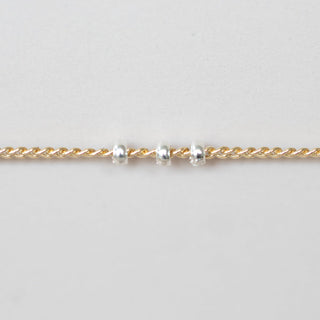 Satellite Curb - Triple Bead - Mixed Metal