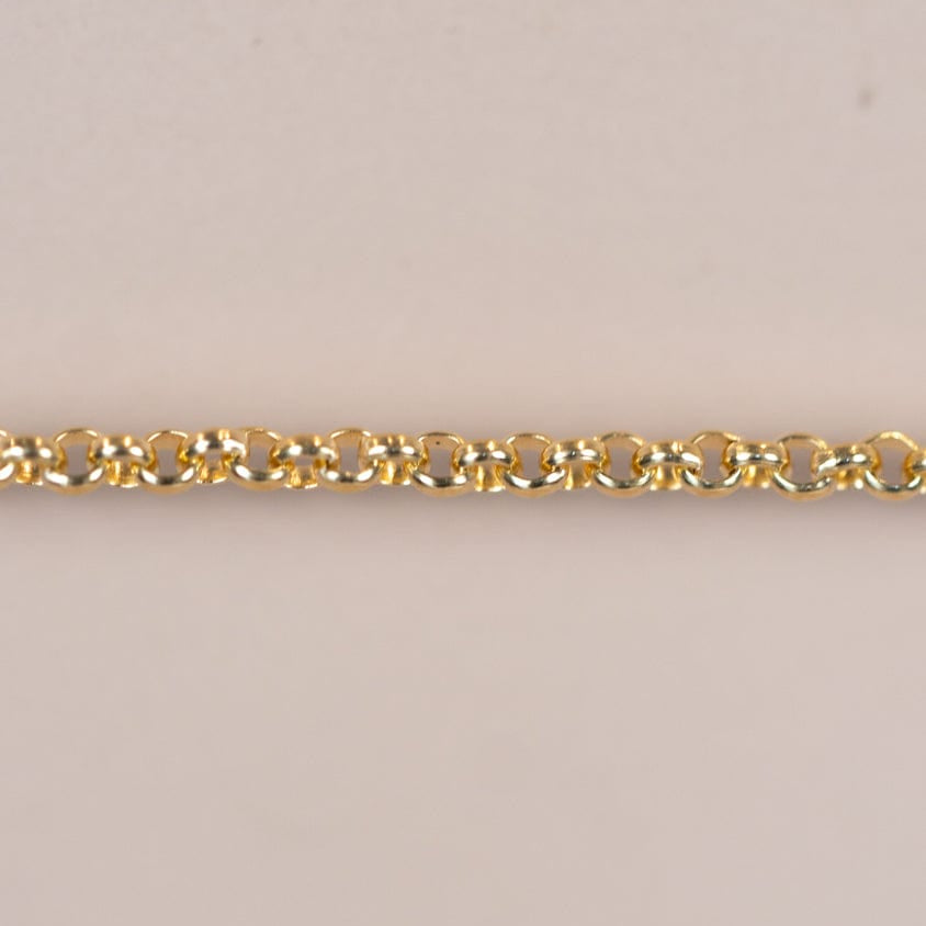 Gold chain necklace