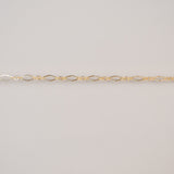 Diamond Triple Link - Large - Gold Filled
