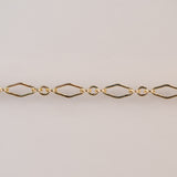 Diamond Triple Link - Large - Gold Filled