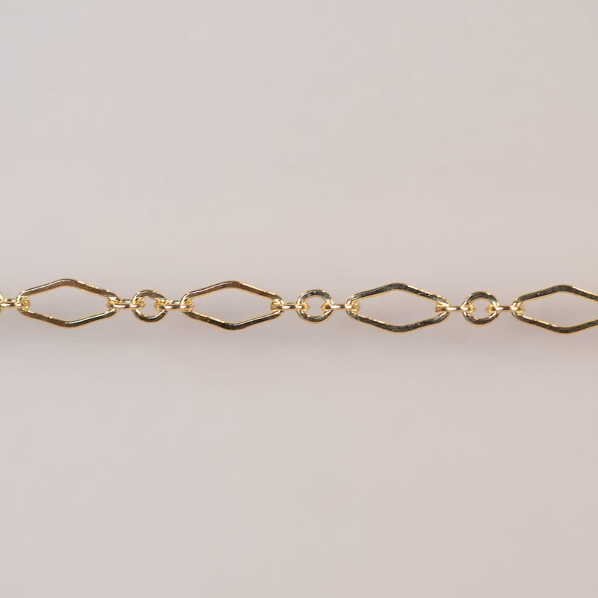 Gold link chain