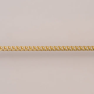 Gold chain detail