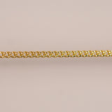 Curb - Flat - Gold Filled