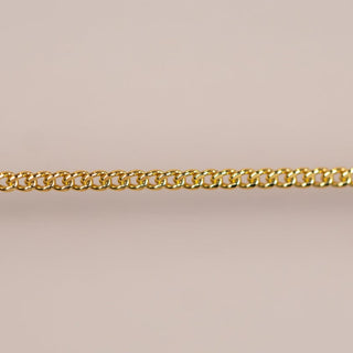 Gold chain necklace