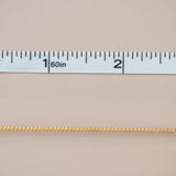 Curb - Flat - Gold Filled