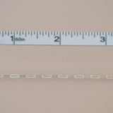 Paperclip - Knurled - Sterling Silver