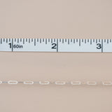 Paperclip - Knurled - Sterling Silver