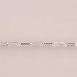 Paperclip - Knurled - Sterling Silver