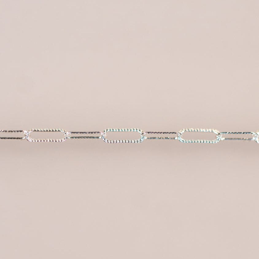 Silver chain necklace