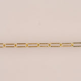 Flat Paperclip - Gold Filled