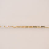 Flat Paperclip - Gold Filled