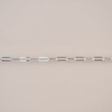 Flat Paperclip - Sterling Silver