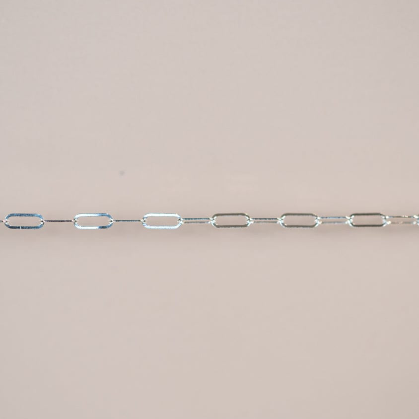 Silver link chain
