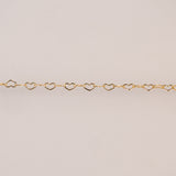 Rounded Hearts - Mini - Gold Filled