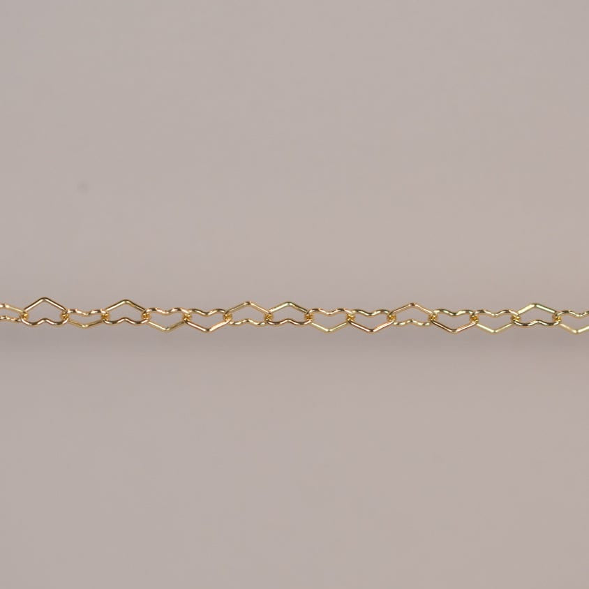 delicate gold chain necklace