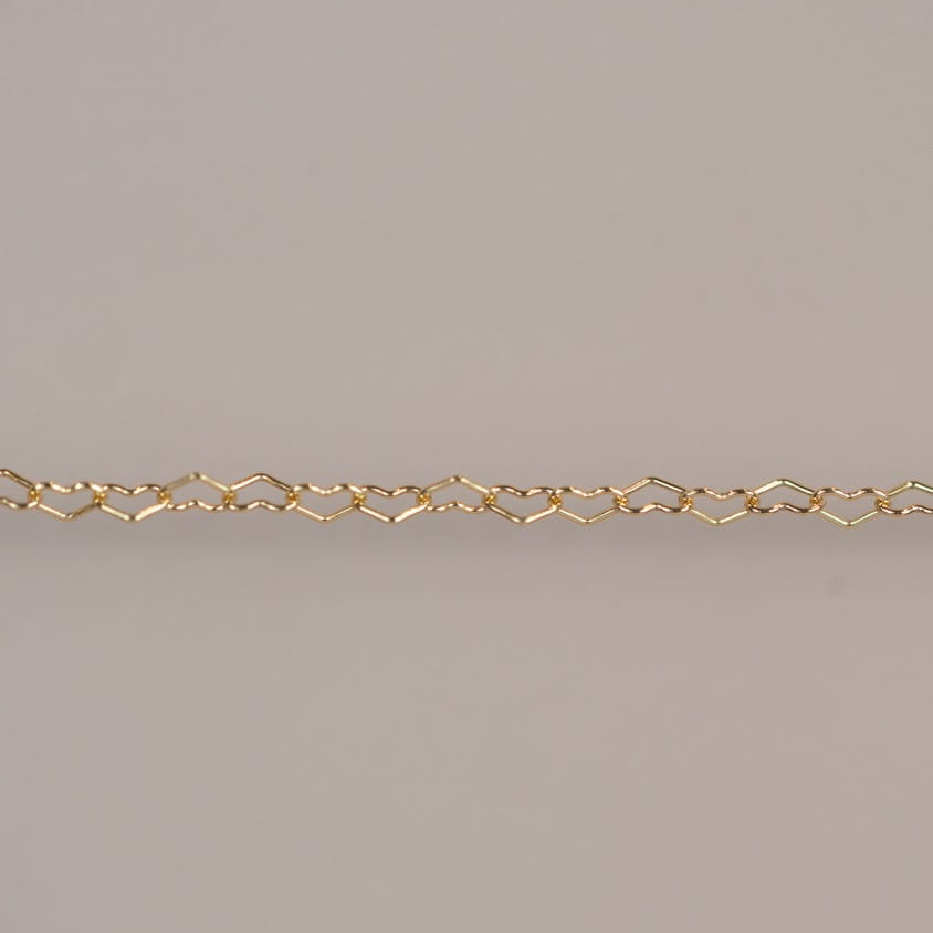Gold chain necklace, May 2025