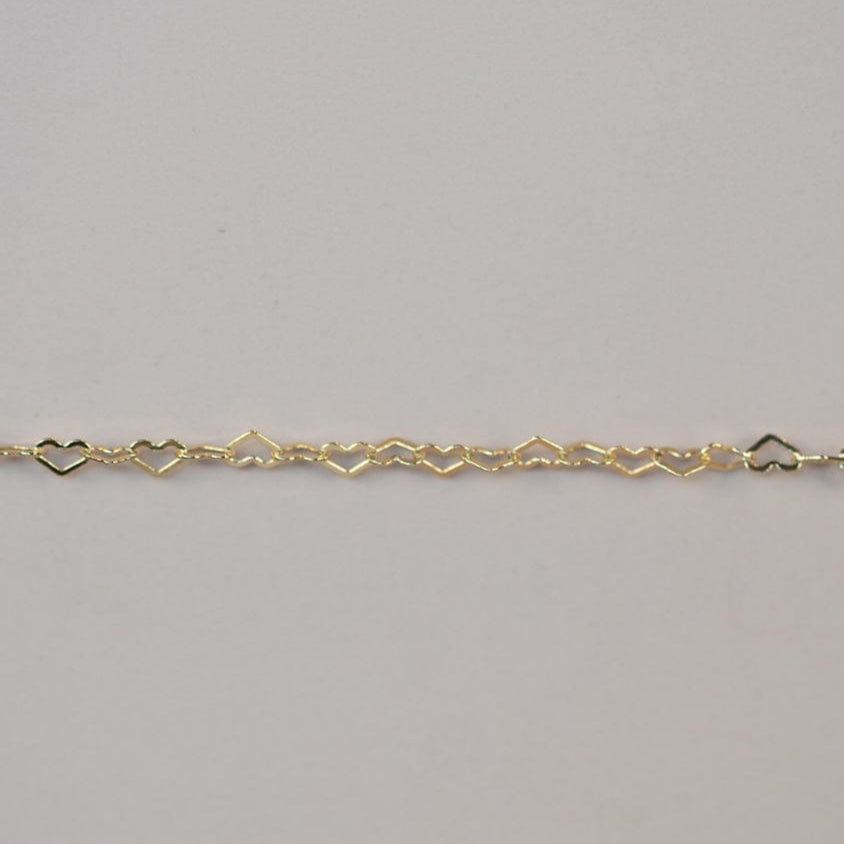 Delicate gold chain necklace