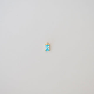 BLUE BIRTHSTONE CHARM