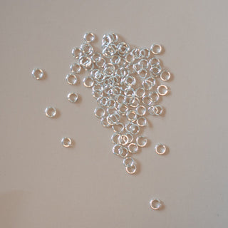 24 Gauge 2.8MM Open Jump Rings - Sterling Silver