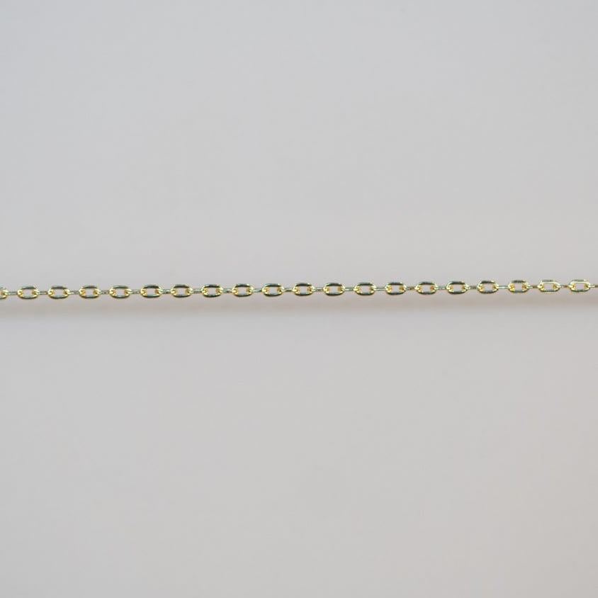 Permanent jewelry chain detail