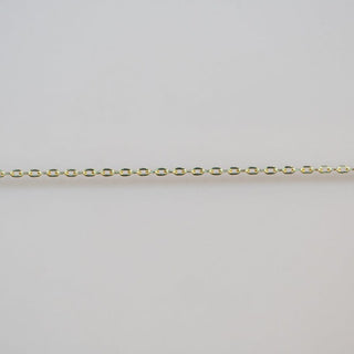 Permanent jewelry chain detail