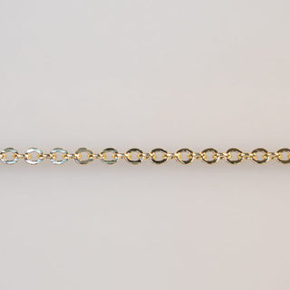 Permanent jewelry chain detail