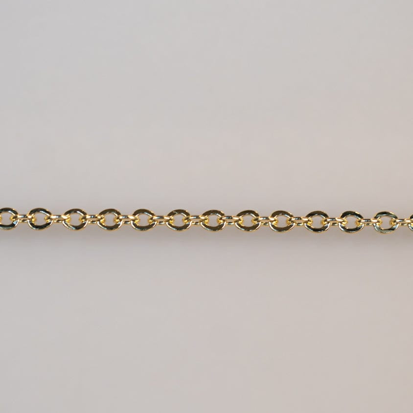 Delicate gold chain