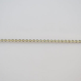 Permanent jewelry chain detail