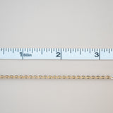 Cable Flat - Gold Filled