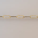 Paperclip - Knurled - Gold Filled