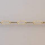 Paperclip - Knurled - Gold Filled