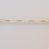 Paperclip - Knurled - Gold Filled