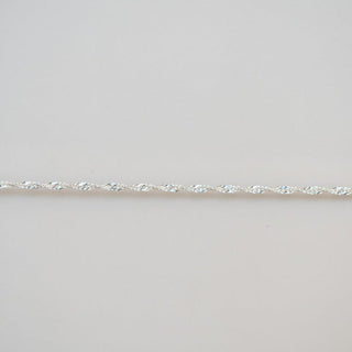Permanent jewelry chain - delicate silver link