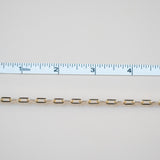 Paperclip - Flat - Large - Gold Filled