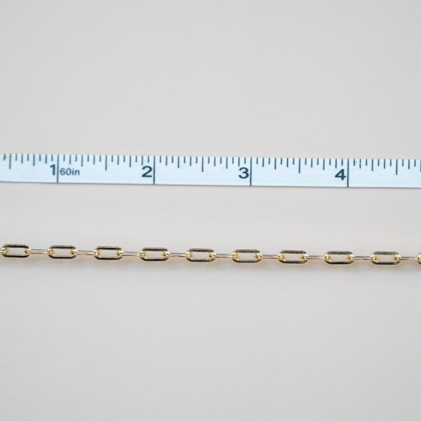 Permanent jewelry chain 4.5 inch length