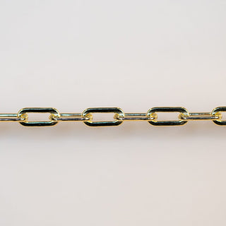Gold permanent jewelry chain