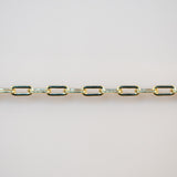 Paperclip - Flat - Large - Gold Filled