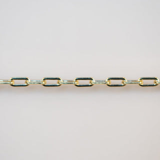 Gold permanent jewelry chain