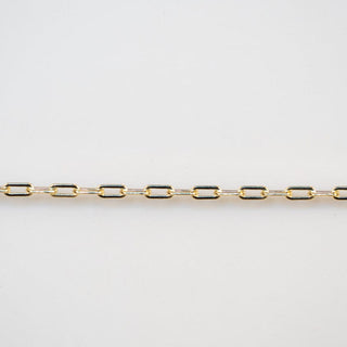 Permanent Jewelry Chain - Gold Link Chain Detail