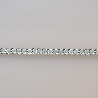 Permanent Jewelry Chain - Silver Chain Detail