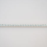 Flat Curb - Sterling Silver