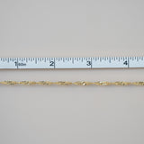 Herringbone Rope - Medium - Gold Filled