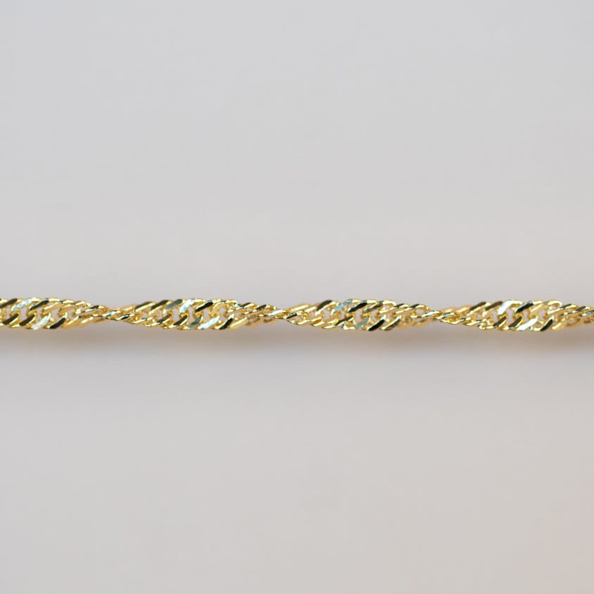 Permanent jewelry chain