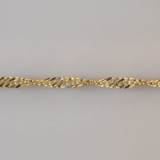 Gold permanent jewelry chain