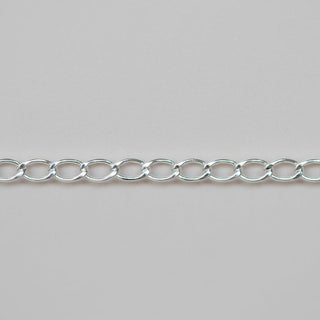 Open Curb - Sterling Silver